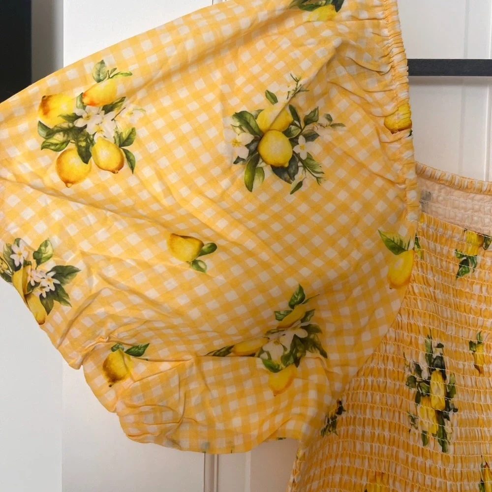 NWT JessaKae Lemon Dress - Picture 2 of 4